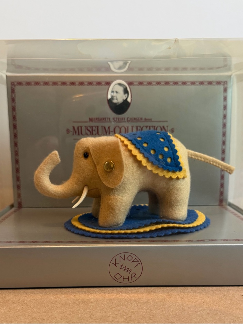 Margarete Steiff Museum Collection Felt Elephant, Filzelefant, 0080/08